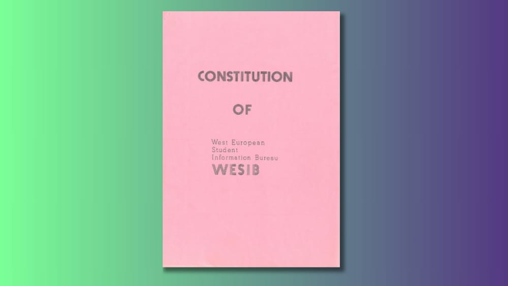 Constitution of WESIB, 1986 post image