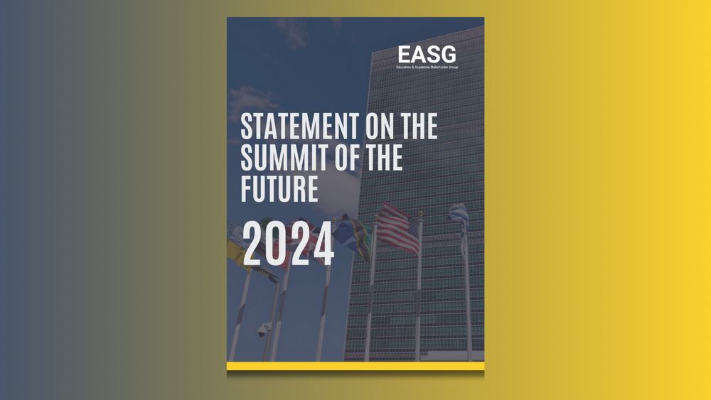 EASG Statement on the Summit of the Future post image