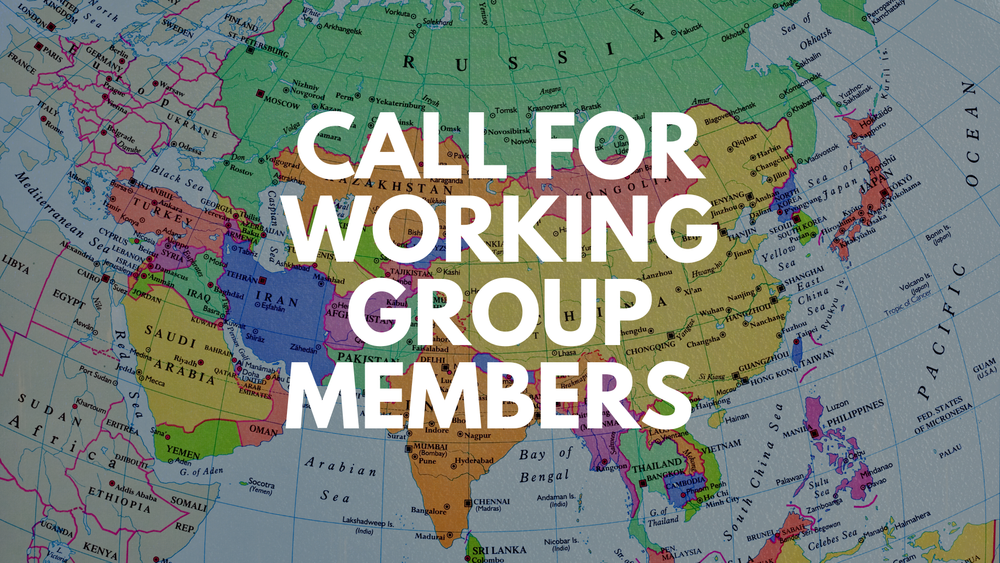 Call for Members: Asia Working Group post image