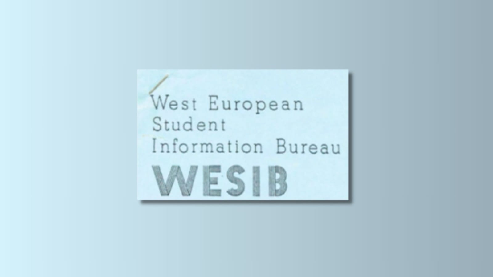 European Students' Union - From WESIB to ESU, 1982-today